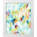 Vess June Erica 12x14 White Modern Wood Framed Museum Art Print Titled - Reclaimed Refraction II