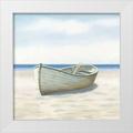 Wiens James 20x20 White Modern Wood Framed Museum Art Print Titled - Beach Days I No Fence Flowers Crop