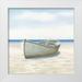 Wiens James 20x20 White Modern Wood Framed Museum Art Print Titled - Beach Days I No Fence Flowers Crop