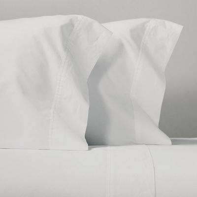 Classic Pintuck Percale Pillowcases - White, King - Frontgate Resort Collection™