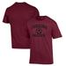 Men's Champion Garnet South Carolina Gamecocks Soccer Icon T-Shirt