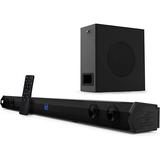 Pyle 2.1 Channel TV Soundbar Speaker Wireless Bluetooth 500W 35 Home Theater Stereo W/ Subwoofer