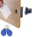 TAGOLD Invisible Electronic Cabinet Lock Hidden Lock DIY RFID Lock La-tch For Wooden Cabinet Drawer Locker Cupboard
