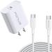 Fast Type-C 18W PD Home Charger for Galaxy Tab S7 Plus (2020)/A 8.4 (2020) Tablets - 10ft Long Cable Quick Power Adapter USB-C for Samsung Galaxy Tab S7 Plus (2020)/A 8.4 (2020)