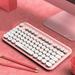 Big holiday Savings! Wireless Keyboard Cute Compact 2.4G USB Wireless Keyboard Round Key Quiet Click Small Size for Computer Laptop PC Desktop Windows on Clearance Early Access Deals