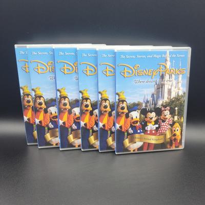 Disney Media | Disney Parks: The Secrets, Stories And Magic Behind The Scenes Dvd Set 6 Dvds | Color: Blue/Red | Size: 6 Dvds