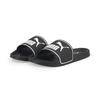 Sandale PUMA "Leadcat 2.0 Sandalen Erwachsene", Gr. 42, schwarz-weiß (schwarz, weiß), Obermaterial: Synthetik; Futter: Textil; Innensohle: Synthetik; Laufsohle: Synthetik, Schuhe