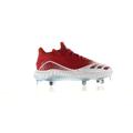 Adidas Shoes | Adidas Womens Icon V Bounce Red Softball Cleats Size 5 Medium (B, M)! | Color: Red | Size: 5