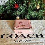 Coach Storage & Organization | Coach Complimentary Large Jewelry Box With Butterfly Print | Color: Pink | Size: Os