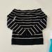 American Eagle Outfitters Sweaters | American Eagle Outfitters - Off The Shoulder Sweater Size Small | Color: Black/White | Size: S