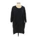 Silence and Noise Casual Dress - Shift: Black Solid Dresses - Women's Size X-Small