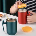 Tasse thermos de grande capacité en acier inoxydable 550 avec couvercle tasse à café tasse à lait