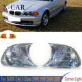 X-CAR Stores Droit Clignotant Clignotant Côté Coin Lumière Lampe Car Styling Pour BMW E46 2 Portes