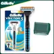 Gillette-Rasoir manuel Vector 3 pour hommes rasoir de sécurité épilation du visage et de la barbe