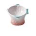 Neck Protector Dog Raised Tilted Elevated Anti Vomiting Cat Bowl Feeding Dish Water Drinker Food Feeder PINK