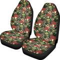 FKELYI Mushroom Forest Front Car Seat Covers for Women Men Non-Slip Auto Vehicle Front Driving Seat Covers Interior Accessories 2 Pieces Universal for Auto Cars Sedans & SUVs