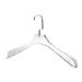 Rebrilliant Ajee Clear Coat Hangers Made of Clear Acrylic for a Luxurious Look & Feel for Wardrobe Closet Acrylic in Gray | 17.3 W in | Wayfair