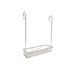 Rebrilliant Large Satin Stainless Universal Wire Accessory Tray For 1.25" Diameter Grab Bar Stainless Steel/Metal in White | Wayfair