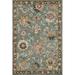 Black 45 x 27 x 0.5 in Area Rug - Langley Street® Kraker Oriental Handmade Hand-Knotted Area Rug in Turquoise/Beige | Wayfair