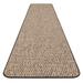 Brown 168 x 27 x 0.25 in Area Rug - Rosecliff Heights Albieri Skid-Resistant Carpet Runner - Black Ripple - Many Other Sizes To Choose From | Wayfair
