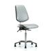 Latitude Run® Dhanush Task Chair Aluminum/Upholstered in Gray | 49 H x 24 W x 25 D in | Wayfair 43F8C3F51AA347578D6DD73103FBBEA2