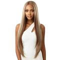 Outre Sleek Lay Part Synthetic Lace Front Wig - ELMIRAH 34 (2 Dark Brown)