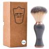 Parker Safety Razor Premium Synthetic Bristle Shaving Brush with Stand â€“ Super Soft Bristles for Sensitive Skin â€“ Deluxe Gray and Rose Gold Handle â€“ Shaving Brush for Men & Women