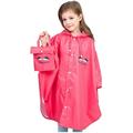 JDEFEG Rain Coats for Girls 4T Cartoon Toddler Girl Raincoat Children Ponchos Boy 3D Kids for Rain Jacket Wear Boys Coat&Jacket Boy Teen Raincoat Polyester Red Xl