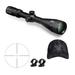 Vortex Crossfire II 4-16x50 AO Riflescope with 30mm Rings 2-Piece Set and Hat