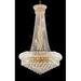 French Empire Crystal Chandelier Lighting H50 x W24