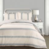 Lush Decor Farmhouse Stripe 3-piece Comforter Set