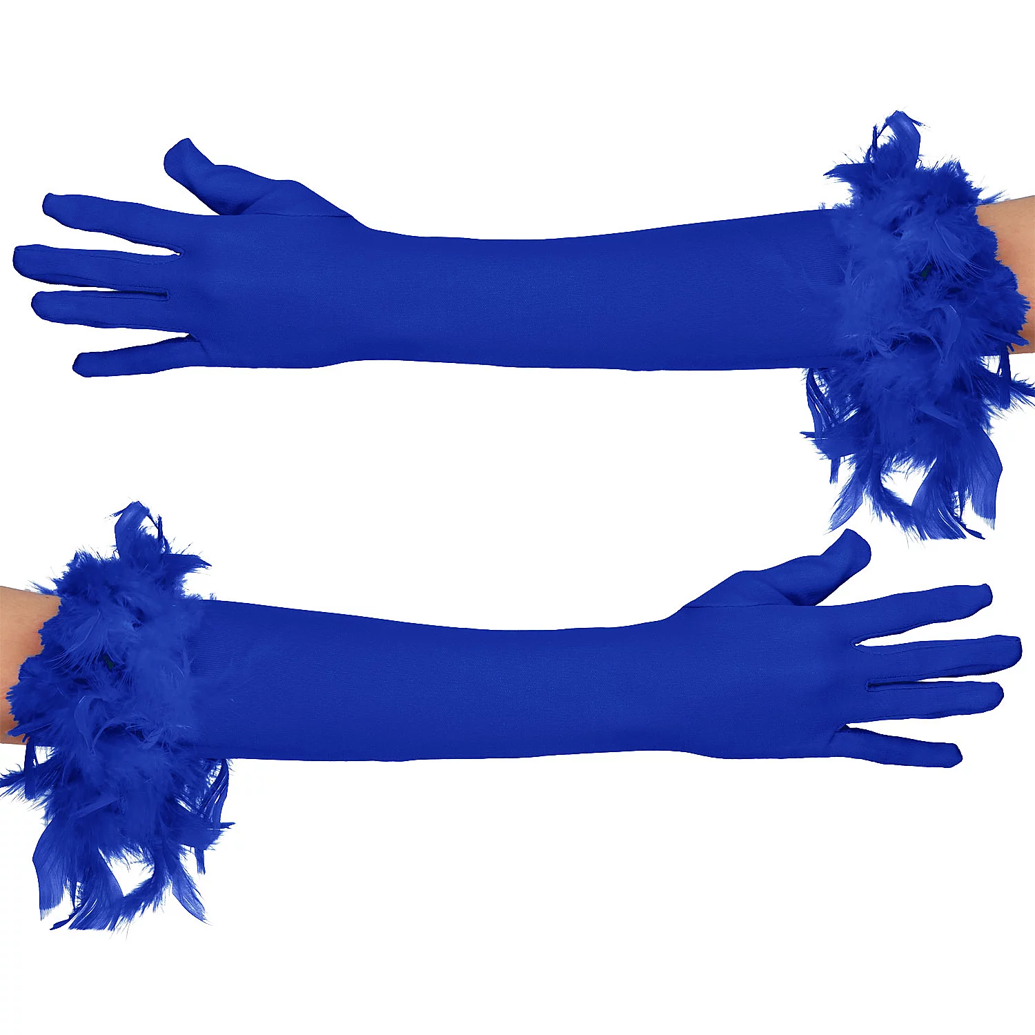 Handschuhe Glamour, royalblau Image