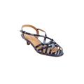 Wide Width Women's The Karson Sling by Comfortview in Navy (Size 10 1/2 W)