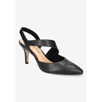 Women's Arabella Pump by Bella Vita in Black Leather (Size 11 M)