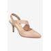 Extra Wide Width Women's Arabella Pump by Bella Vita in Nude Leather (Size 7 WW)