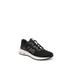 Wide Width Women's Accelerate Sneakers by Ryka in Black (Size 7 1/2 W)