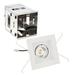 Wac Lighting Mt-3Ld111r-W Mini Multiple Spots 1 Light 4-3/4 Wide Led Square Adjustable