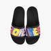 Adidas Shoes | Adidas Originals Men's Shower Slide Sandal, Black/White/Black (Pride) Sz 12 | Color: Black/Yellow | Size: 12