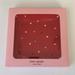 Kate Spade Dining | Kate Spade Lenox Christmas Dot Red Square Tray (Nwt) | Color: Red | Size: 5.75 In (14.6cm)