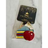 Disney Accessories | Disney Princess Cake Snow White Keychain New | Color: Blue/Red | Size: Os