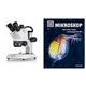 Bresser trinokulares Stereomikroskop Analyth STR Trino 10x - 40x mit getrennt dimmbarem LED-Auf- und Durchlicht & was IST was Band 8 Mikroskop. was dem Auge verborgen bleibt
