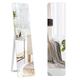 RELAX4LIFE Full Length Mirror, 160 x 37cm Floor Standing/Hanging Full Body Mirror with Solid Wooden Frame, Large Floor Mirror Dressing Mirror for Bedroom Living Room