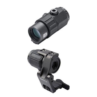 Brownells Eotech Magnifiers W/ Unity Tactical Fast Mount - G43 3x Magnifier W/ Fast Omni Mount Black