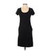 Old Navy Casual Dress - Sheath: Black Marled Dresses - Women's Size Small