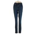 ASOS Jeans - Mid/Reg Rise Skinny Leg Denim: Blue Bottoms - Women's Size 26 - Dark Wash