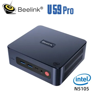 Beelink-Mini PC U59 Pro Intel 11th Isabel Celeron N5105 DDR4 8 Go 16 Go SSD 512 Go WiFi BT