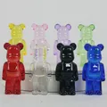 Bearbrick x bacara – blocs de construction en cristal boîte de couleur emballage de boîte-cadeau