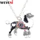 Wveni – collier de chien en métal émaillé pendentif nouvelle mode chaîne de collier accessoires