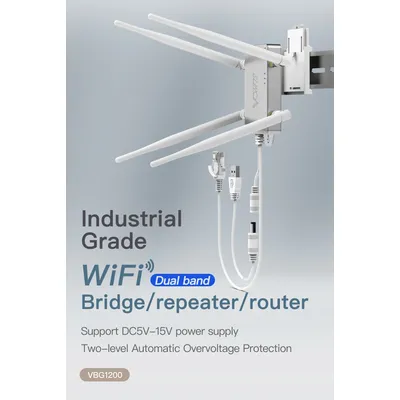 VONETS-Routeur/répéteur Wi-Fi 2.4 mesurz + 5 mesurz adaptateur réseau sans fil pour les touristes