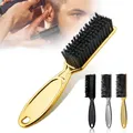 Brosse à cheveux douce pour salon de coiffure plumeau de cou pour barbier peigne pour enlever les